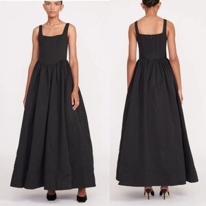 STAUD Black Maxi Dress